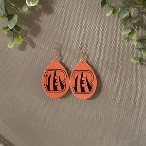 Bengals earrings